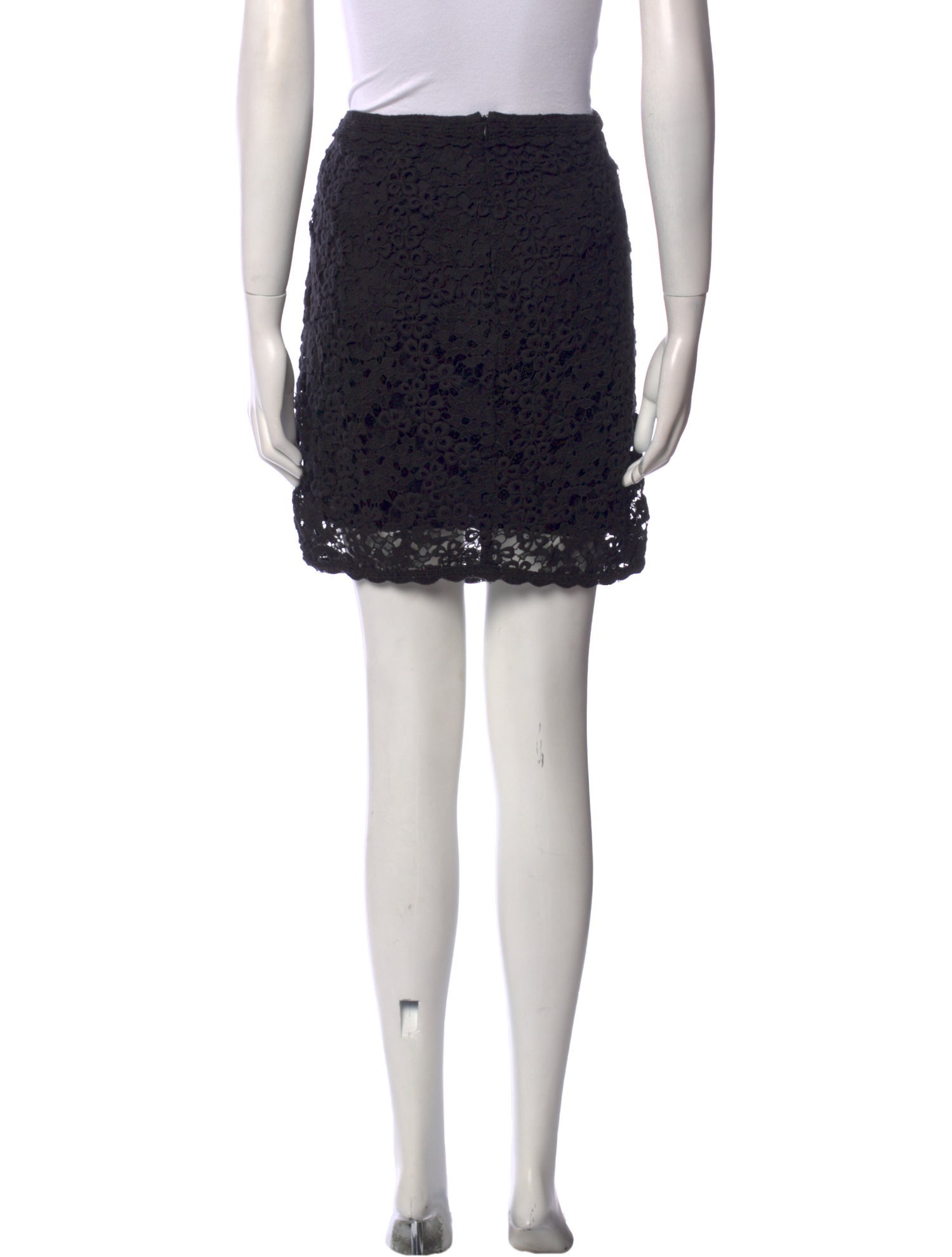 Isabel Marant Lace Pattern Mini Skirt